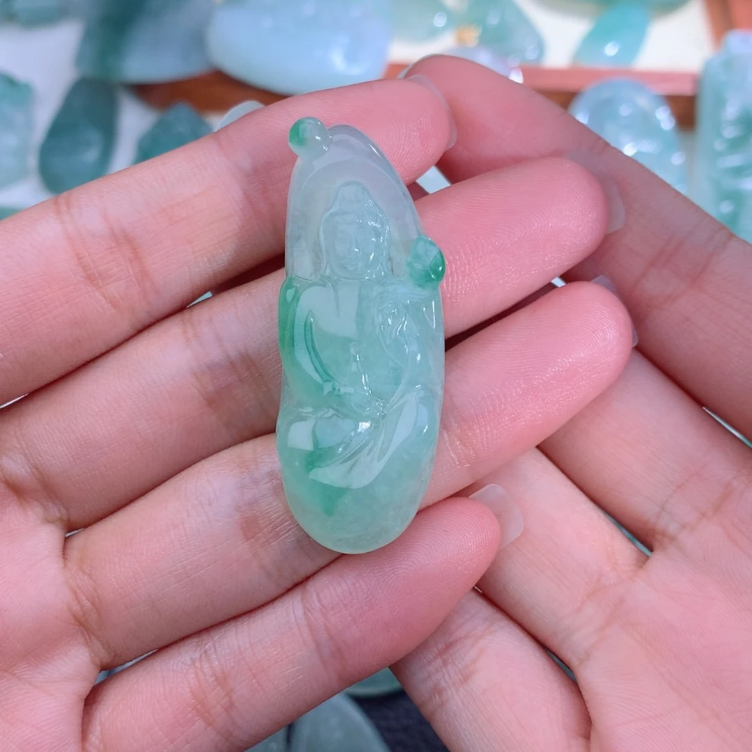 颈饰未镶嵌翡翠1*3