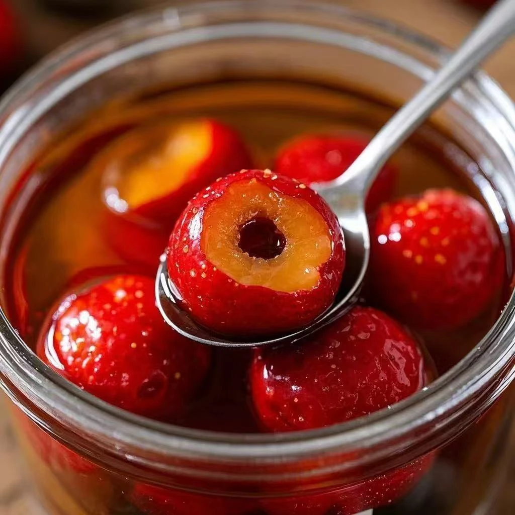 【试吃一瓶】山楂罐头510克*4瓶哦