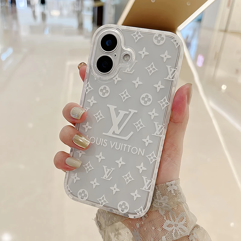 高端适用苹果16promax手机壳15新款14潮13老花16透明硅胶软壳磨砂