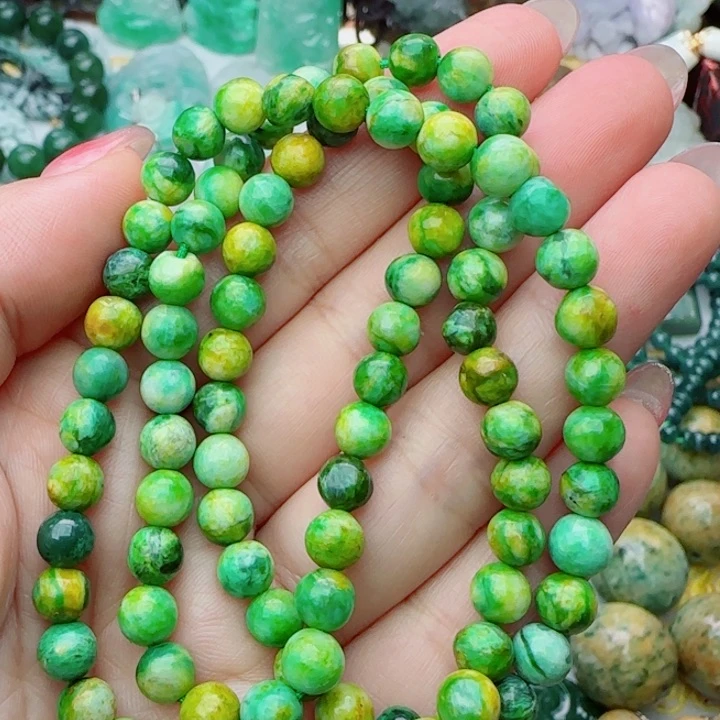 翡翠合金颈饰天然A货238