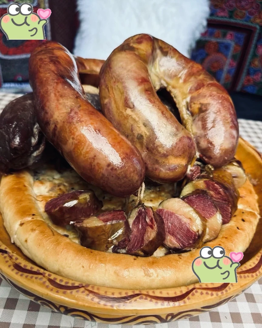 新疆熏马肠子特产美味顺丰速运