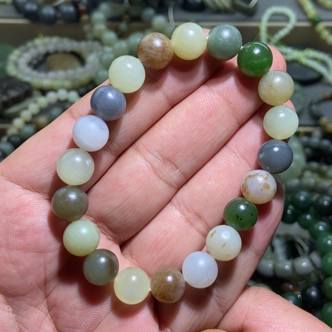 和田玉（糖玉）未镶嵌手链