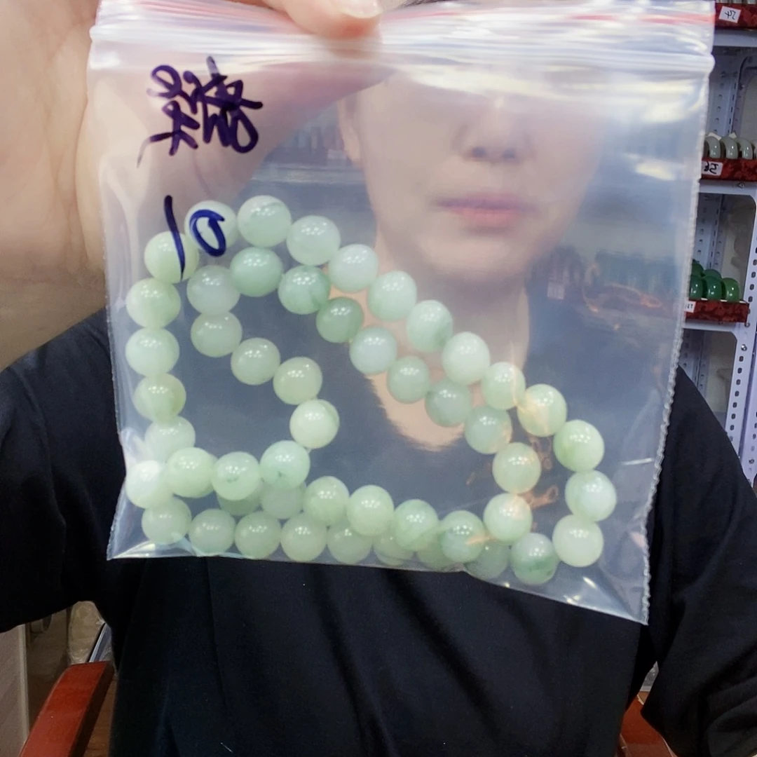 石英质玉项链1.0未镶嵌。****～