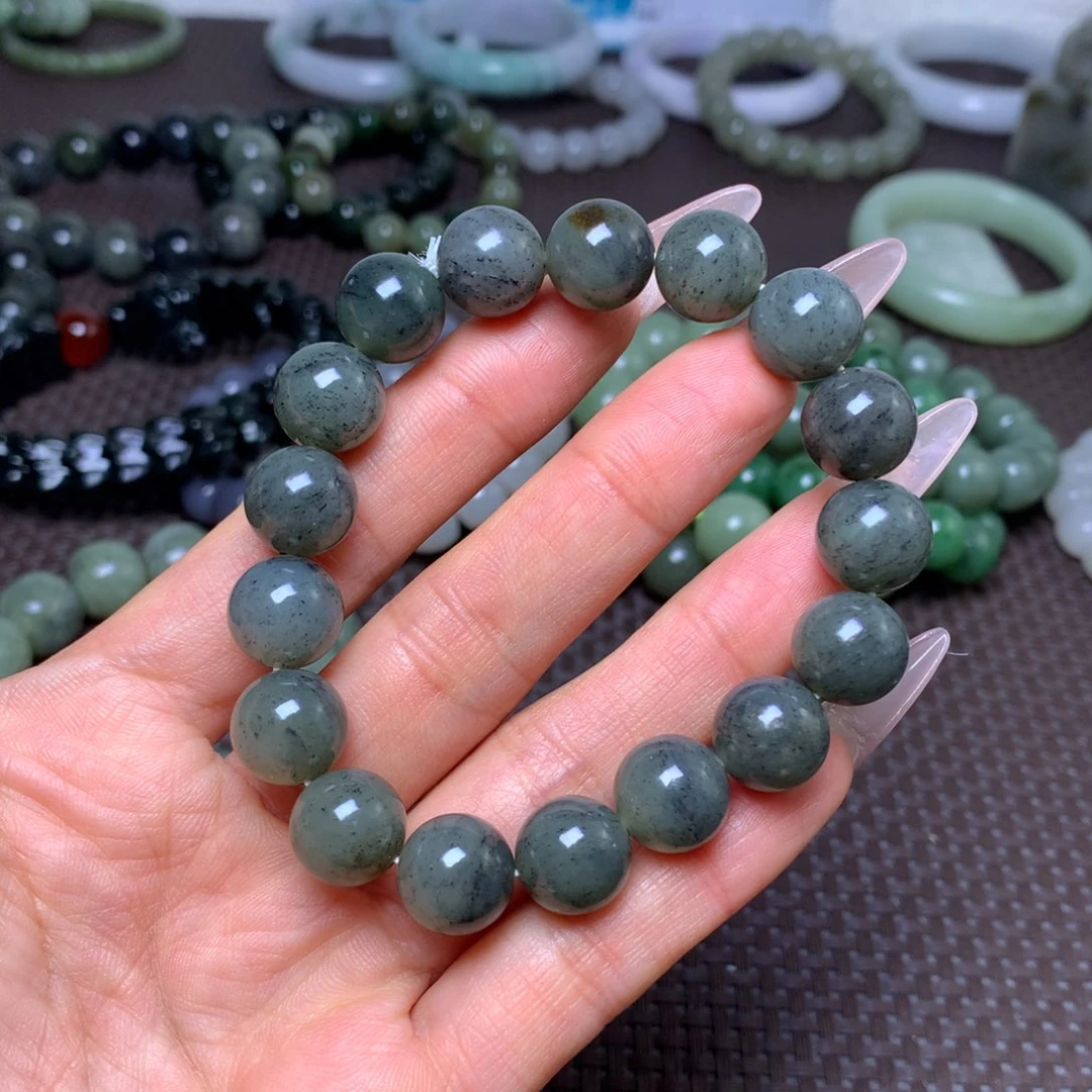 未镶嵌手串和田玉卡12