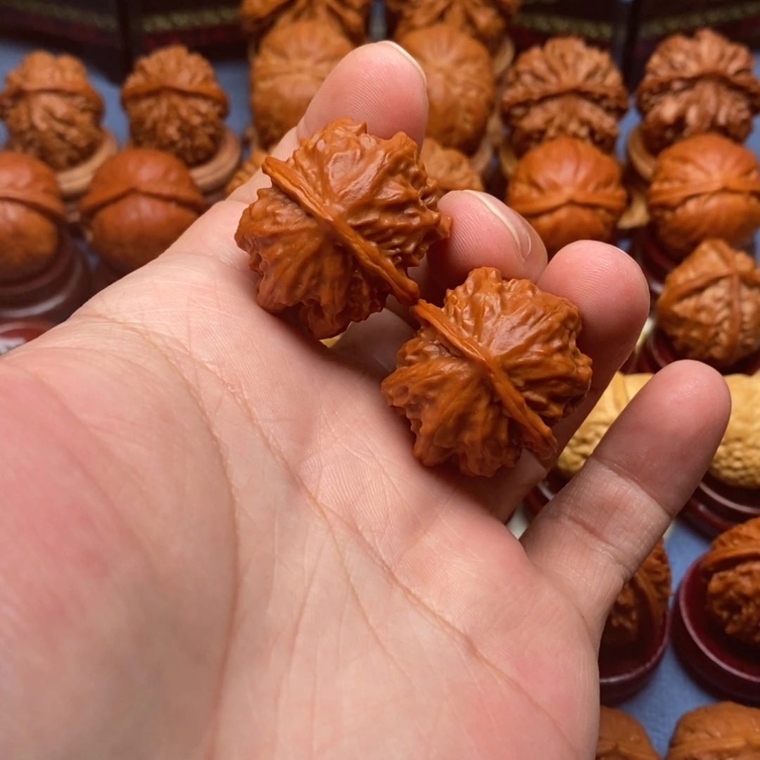 把件文玩核桃蝴蝶粗筋