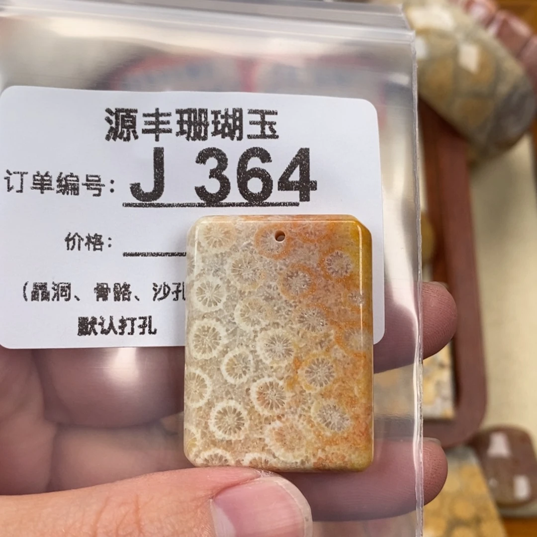 硅化玉颈饰未镶嵌b****l