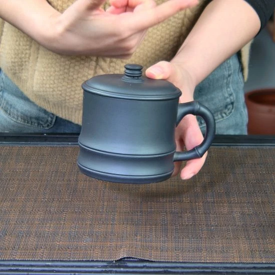 茶杯紫砂高货放漏