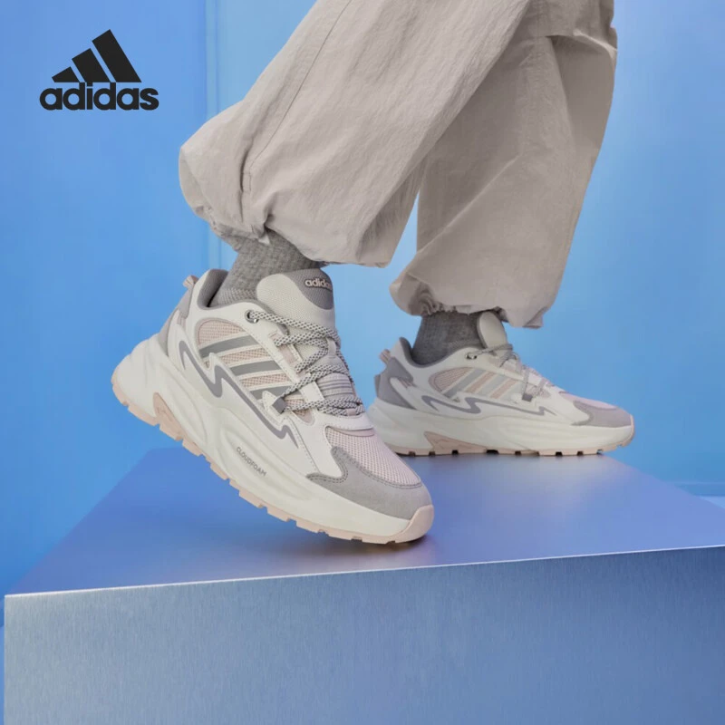 ADIDAS/阿迪达斯男女同款休闲舒适拼接系带耐磨户外老爹鞋 JR3191