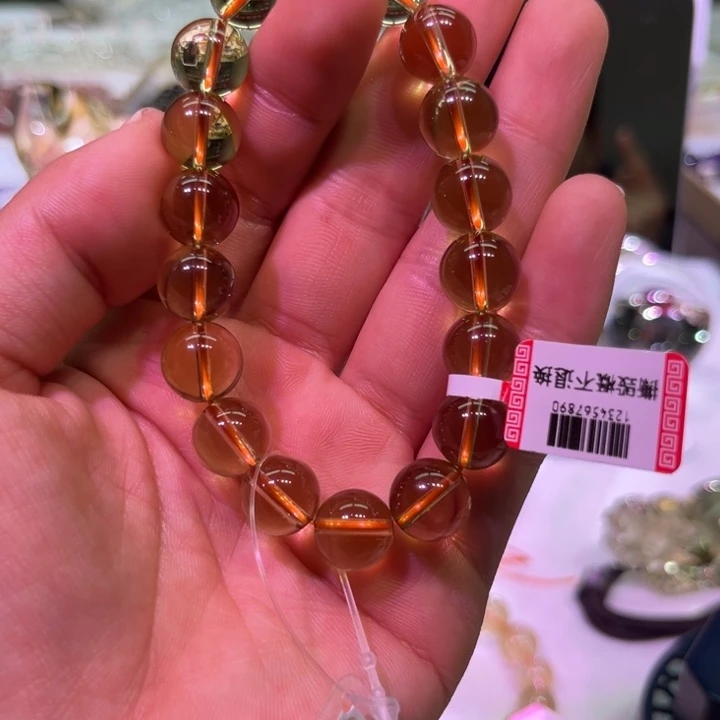 【闪购商品】水晶手链未镶嵌黄水晶