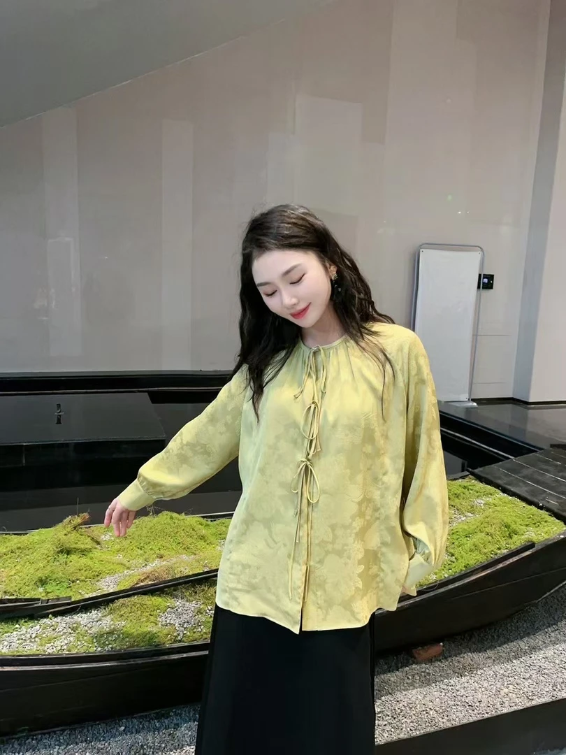 玛丝恩迪新款新中式衬衣