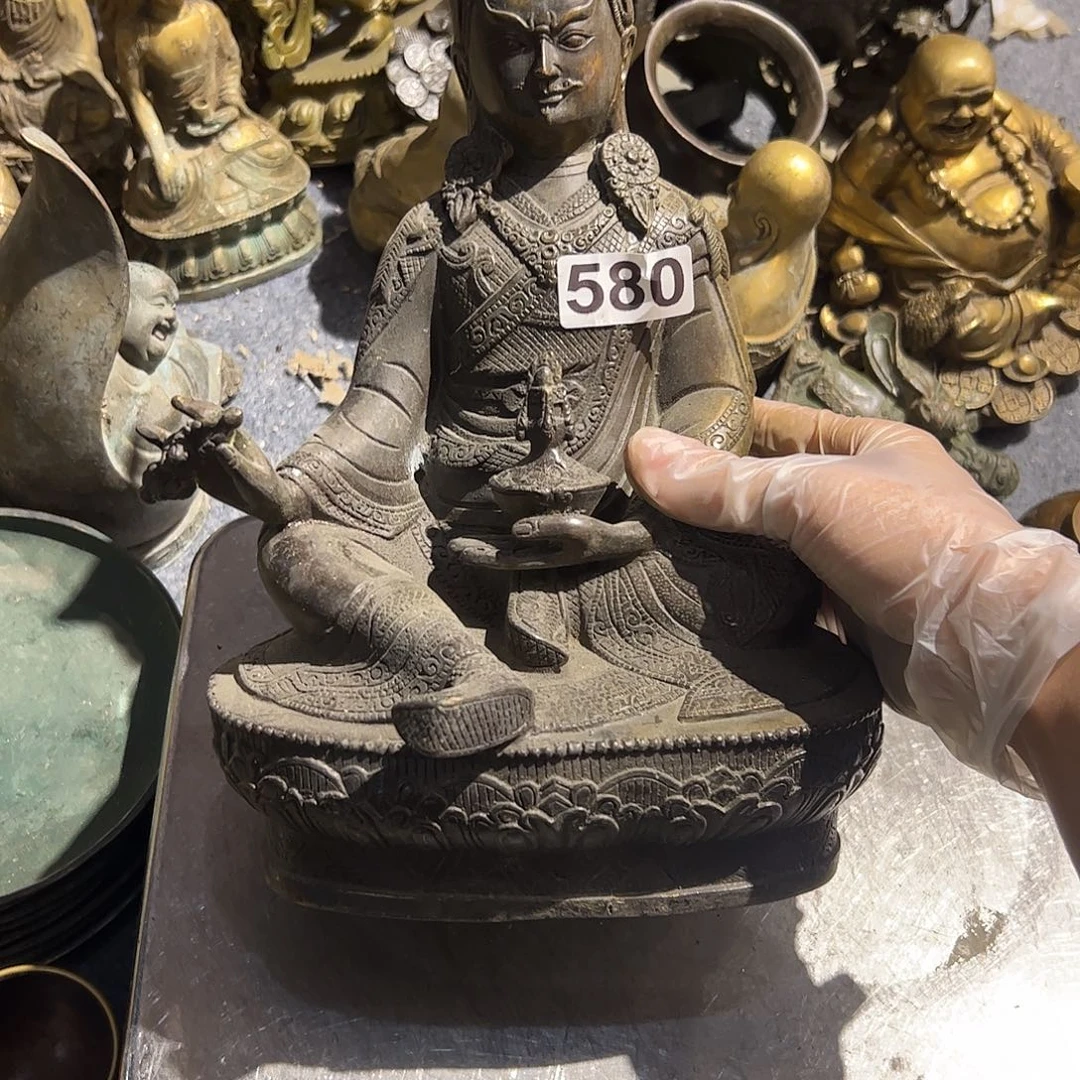 小*哥微瑕疵黄铜摆件工艺品