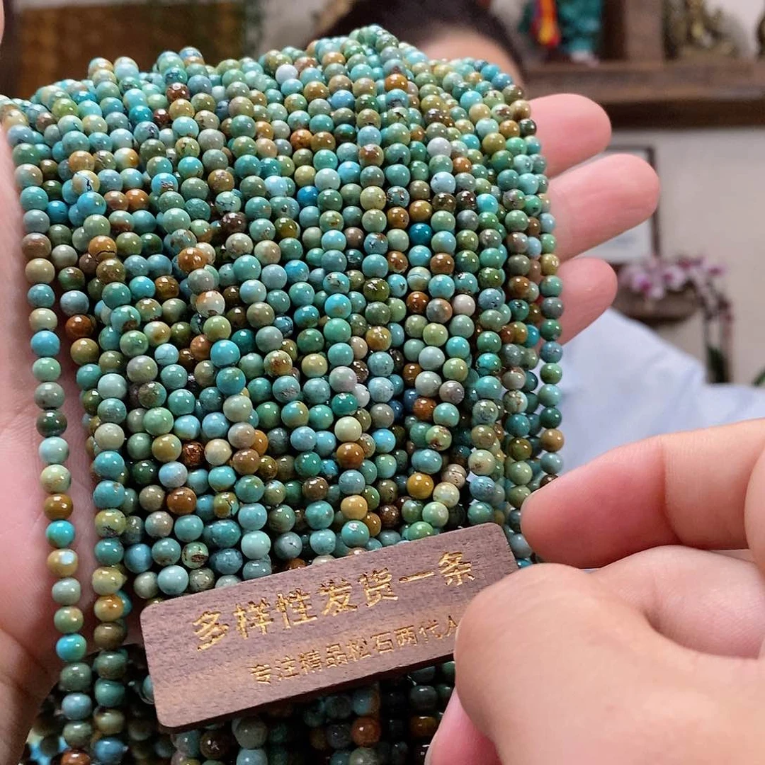 未镶嵌绿松石珠宝奇石
