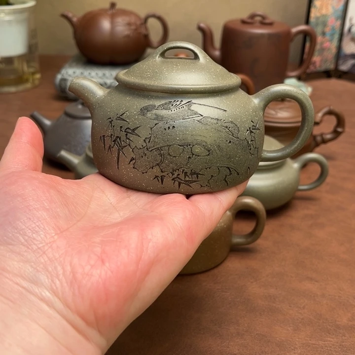 茶壶紫砂年**比扁韵