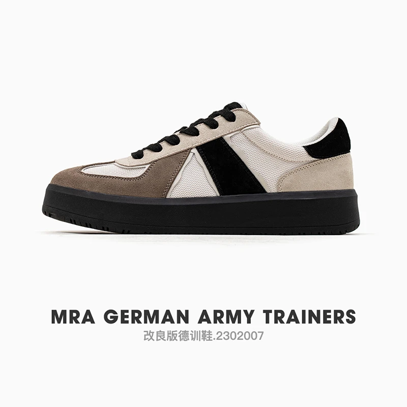 MRA熊猫德训鞋男秋季透气阿甘鞋情侣厚底运动休闲板鞋百搭潮鞋子