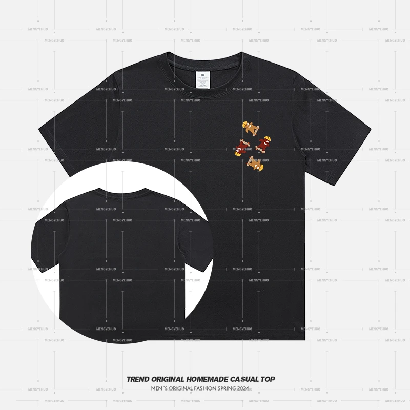 【T恤系列】滑板兄弟230g精梳棉男女同款短袖 soinku