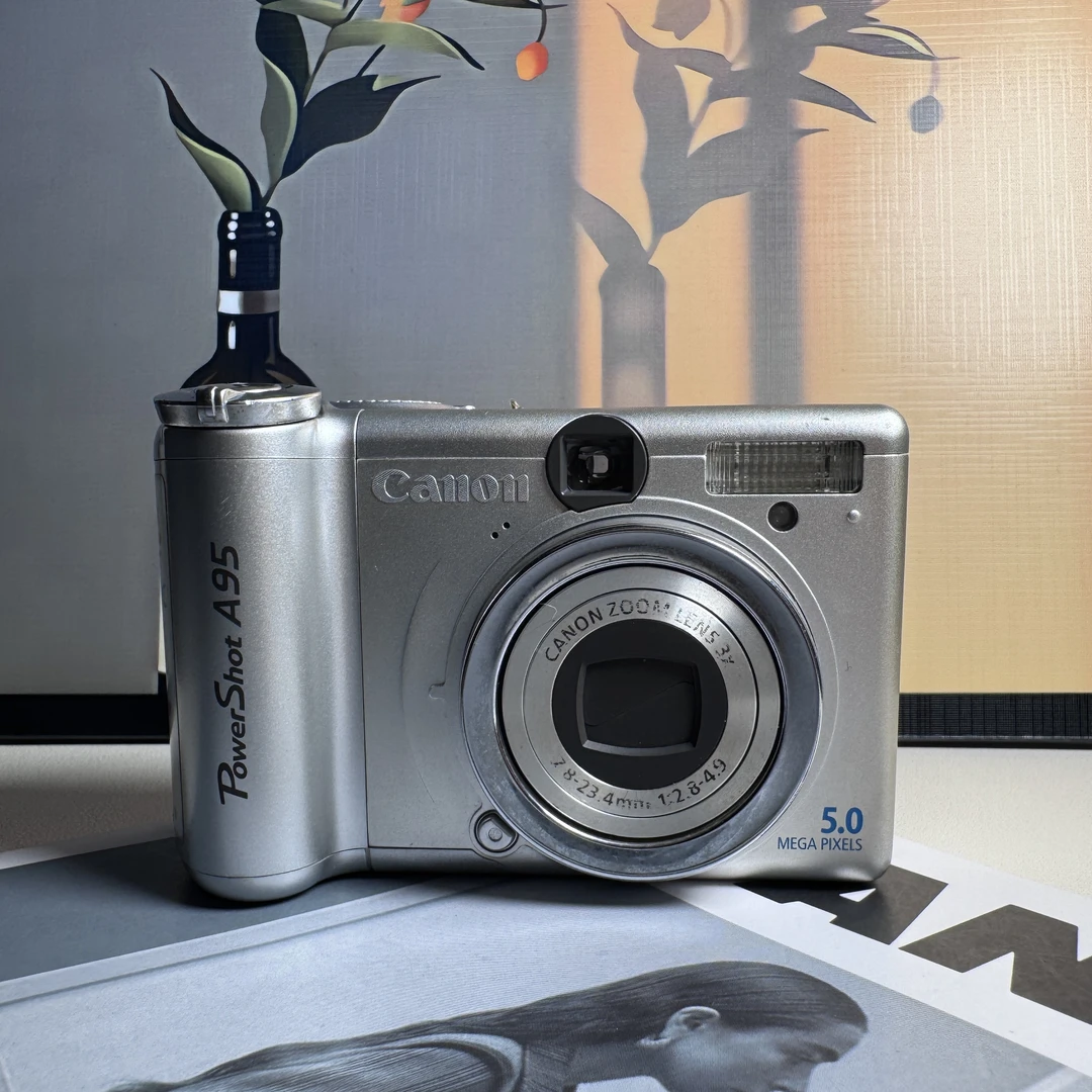 95新 Canon/佳能 A95 500万像素3倍变焦 无电池和充电器