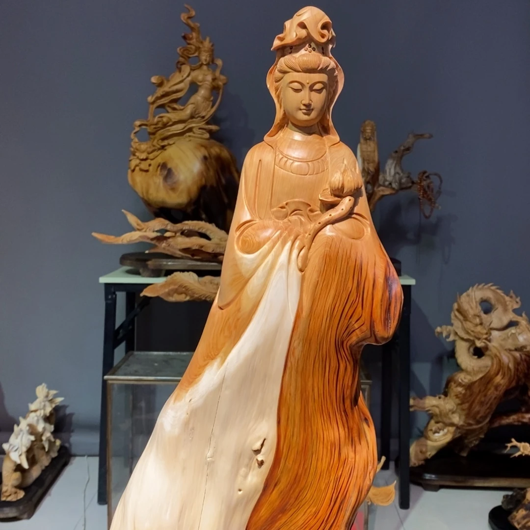 柏木（崖柏）崖柏木雕刻