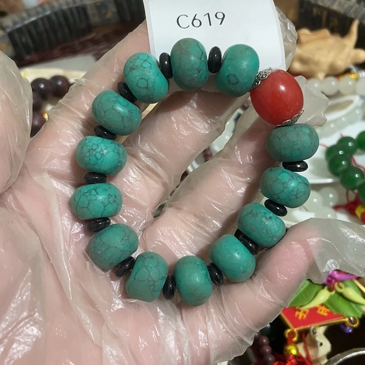 孤***狼瓷片c619号工艺品