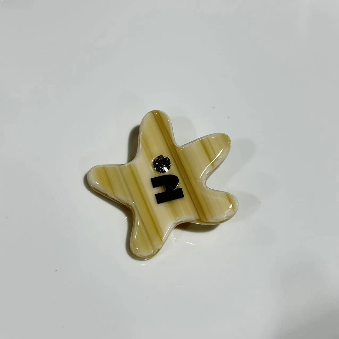 【塔皮星】彩色刘海夹海星发夹