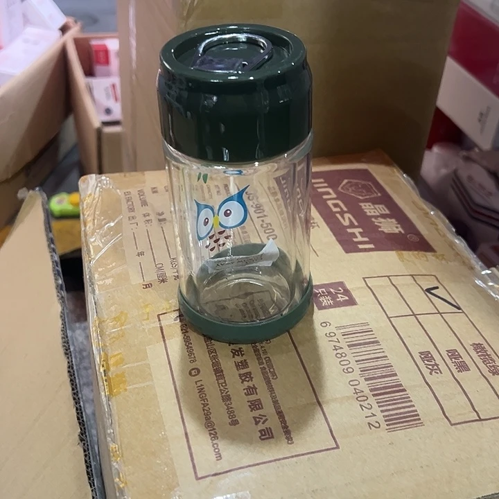 可爱双层小水杯颜色随机