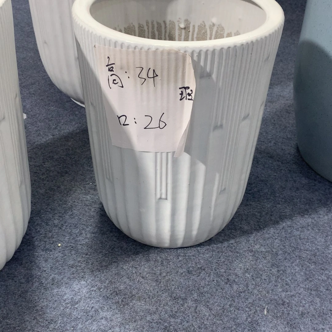 高温陶瓷花盆微瑕