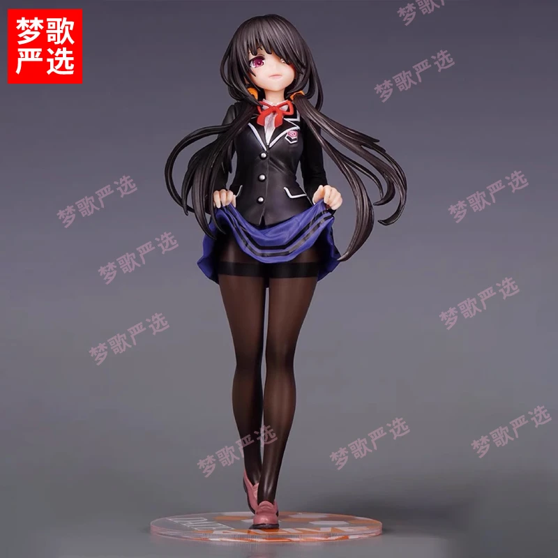 【梦歌严选】制服时崎狂三23cm约会大作战动漫少女GK手办模型摆件礼