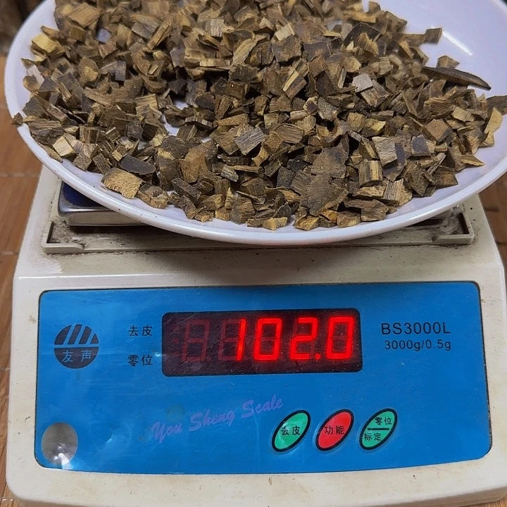 沉香沉香枕宁*水白棋102克