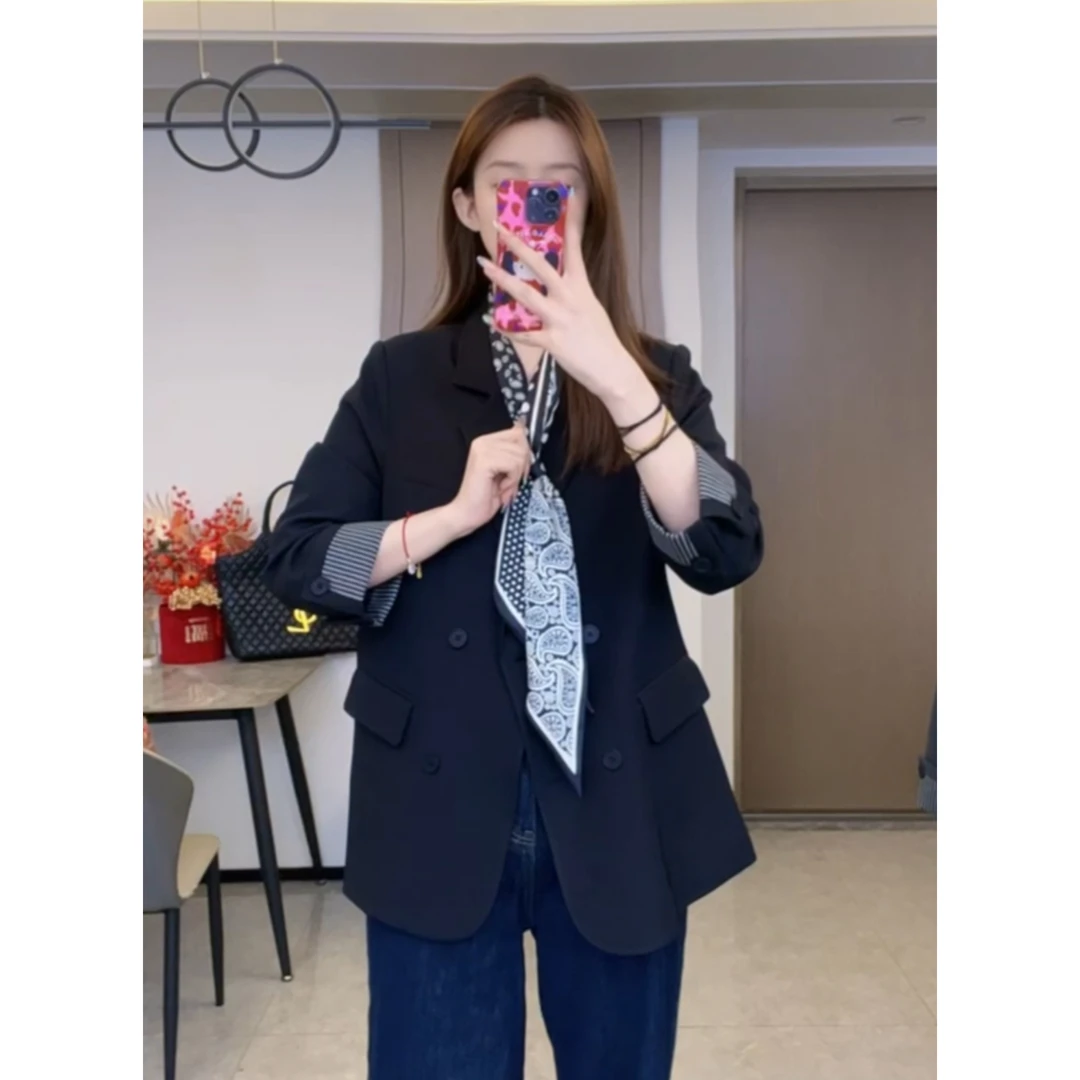 2025年早春季新款轻奢百搭西服外套