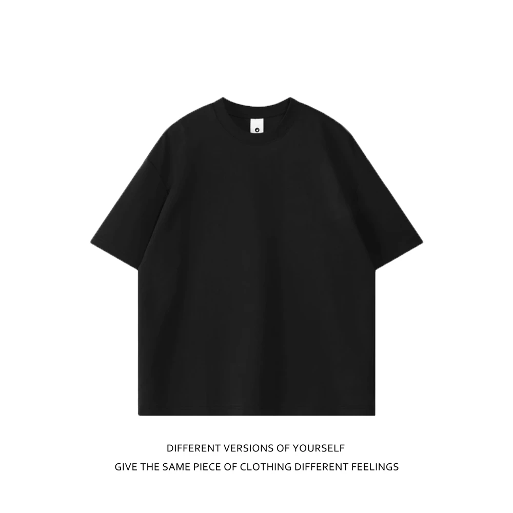 17号【D749】【腿姐】大幅骑马锤子短袖休闲宽松透潮流印花时尚百搭情