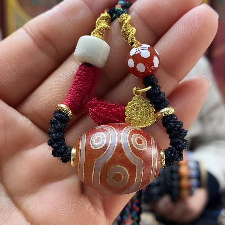 玛瑙/玉髓（覆膜）合金颈饰