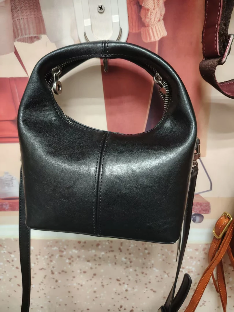 新款女包头层牛皮