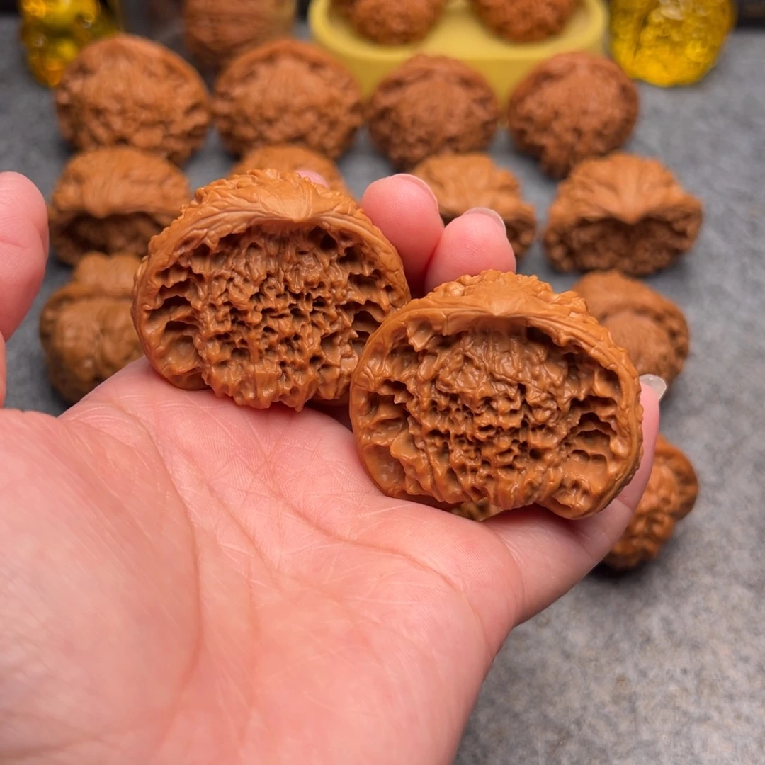 文玩核桃把件精品蛇王48全品