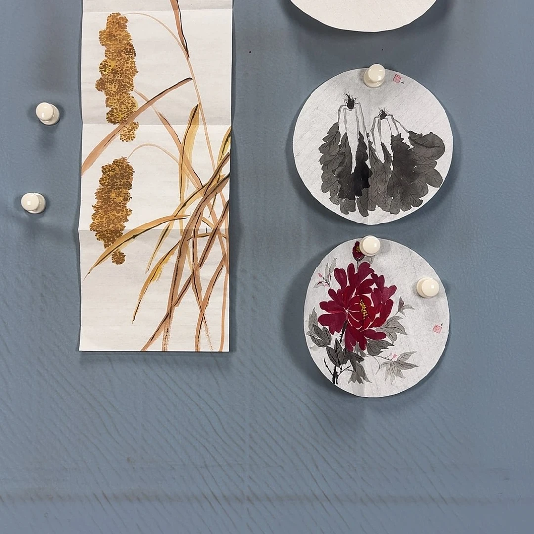 国画585 牡丹一如您的脸颊