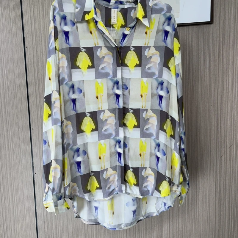 1205欧货熙家品牌撤柜女装春秋新款时尚气质百搭衬衫