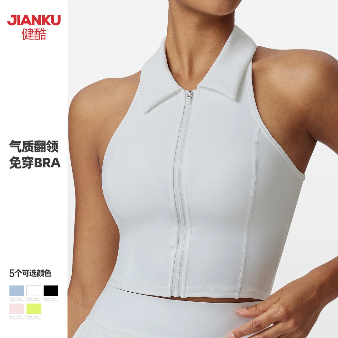 夏季透气时尚薄款女士户外运动女款百搭白色休闲韩版跨境高尔夫服