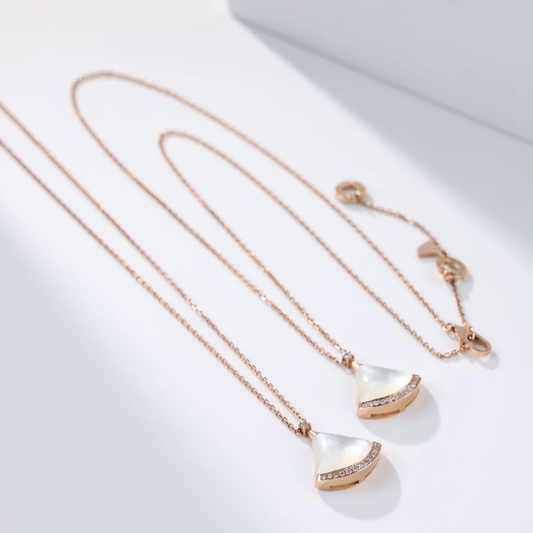 【举石臻选】TA1104-1204-17贝壳项链18k（一件/多样性发/长约46cm）H