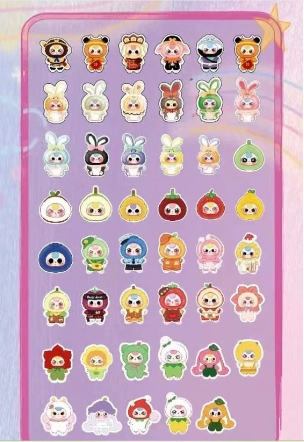 【嗨选】潮玩娃三岁香片系列手办【趣味收藏】