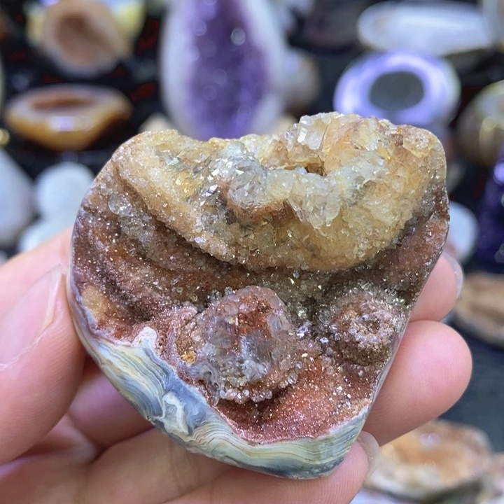 水晶珠宝半成品未镶嵌