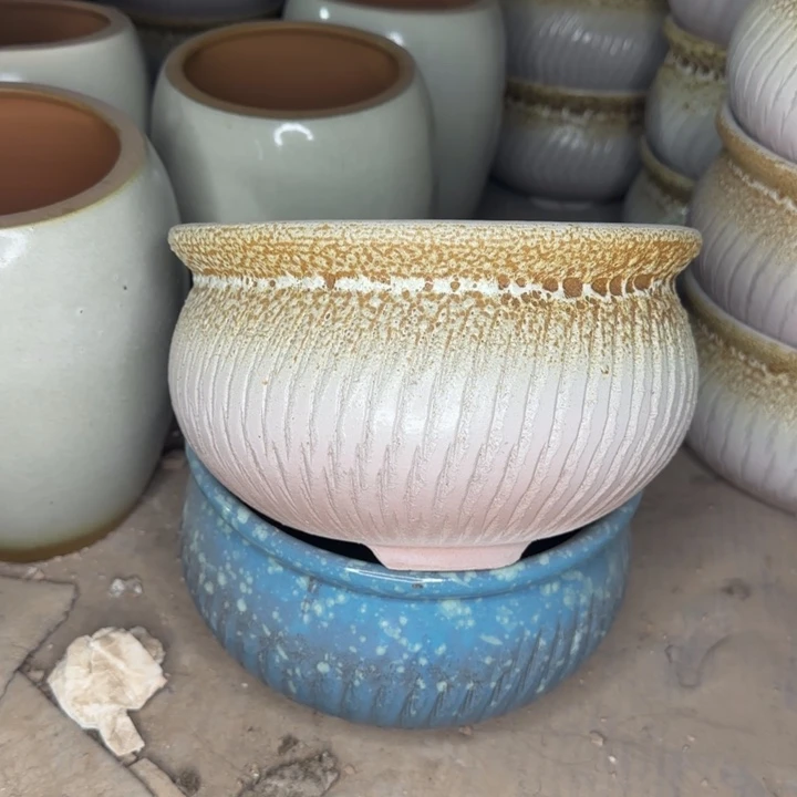 瑕疵花盆处理口20高13