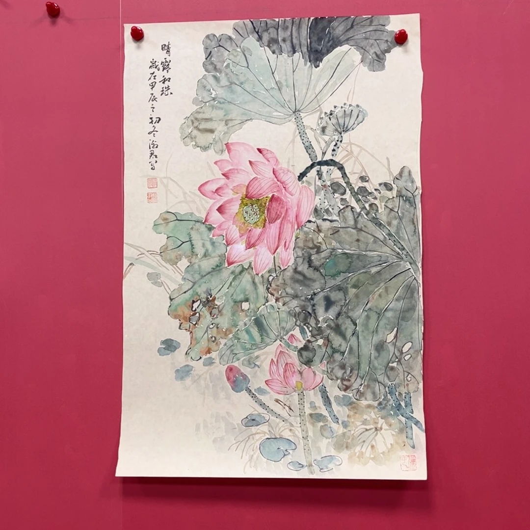 国画国画作品集一个由