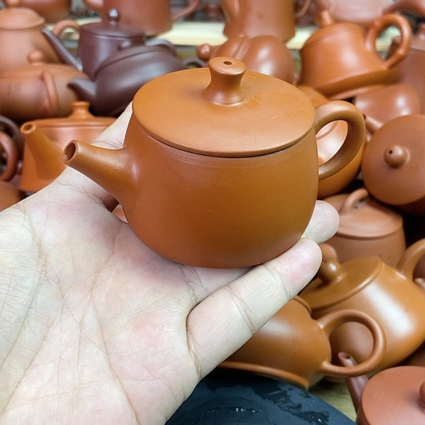 【闪购商品】茶壶朱泥100c c