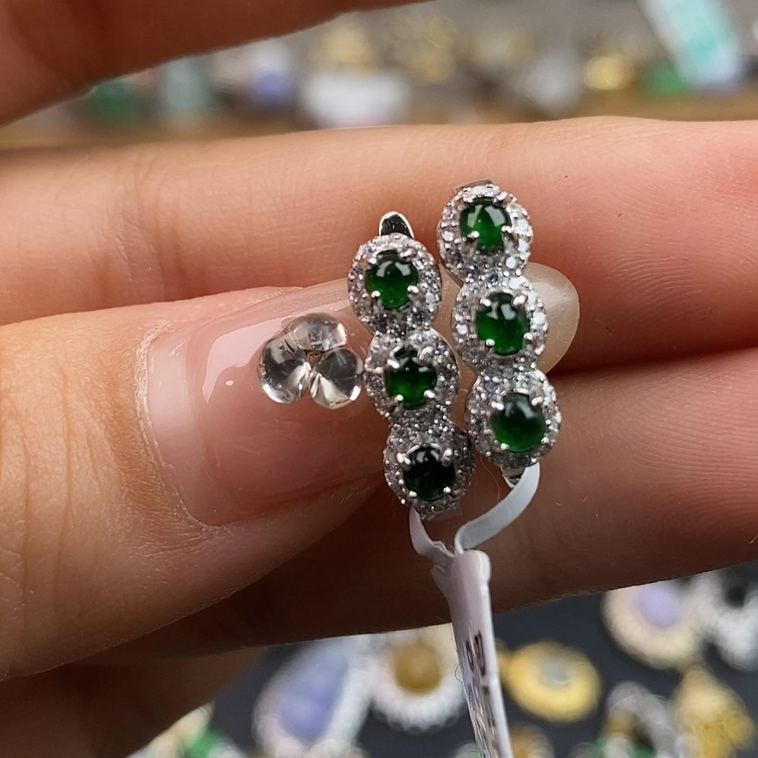 翡翠未镶嵌戒指翡翠