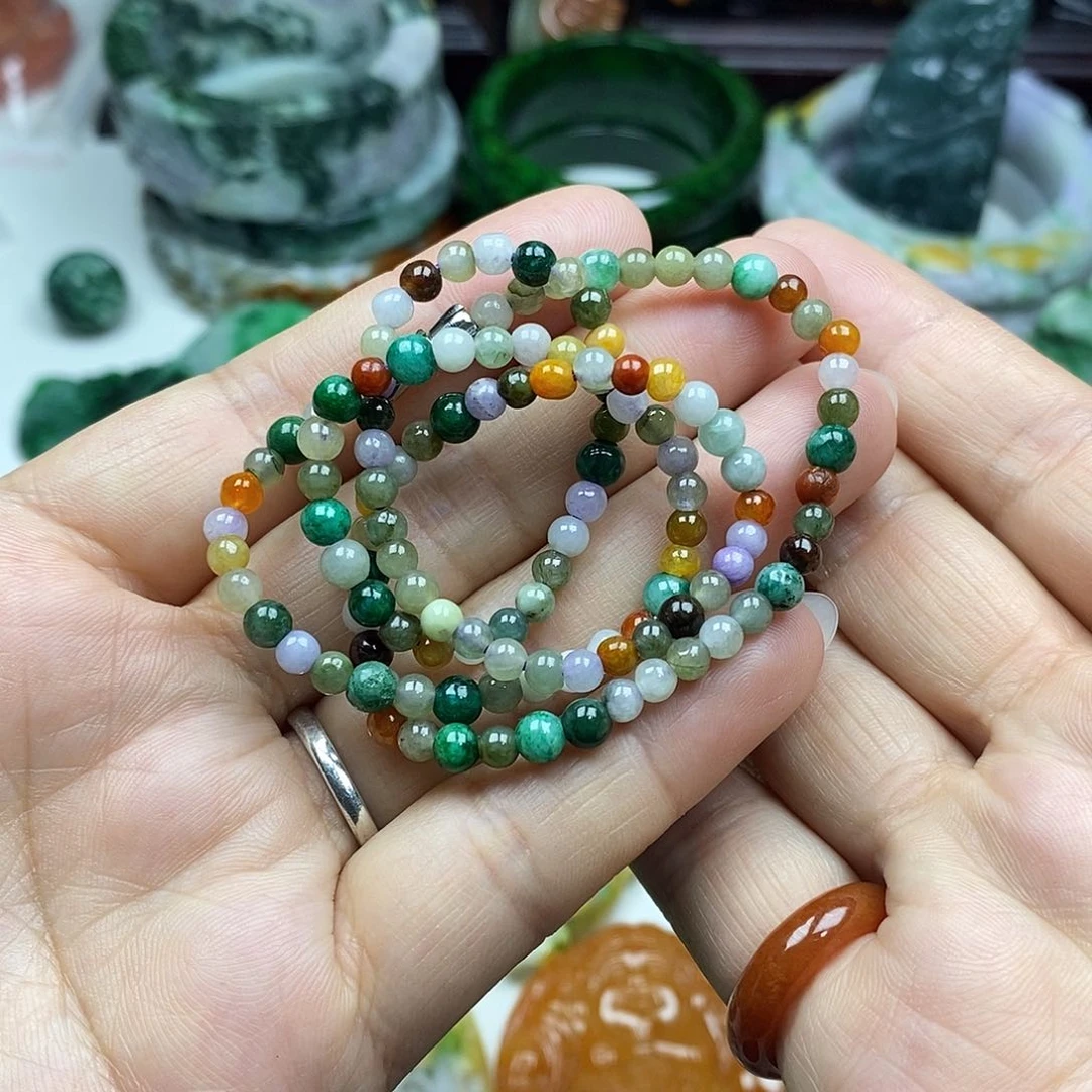 颈饰未镶嵌翡翠妈妈链