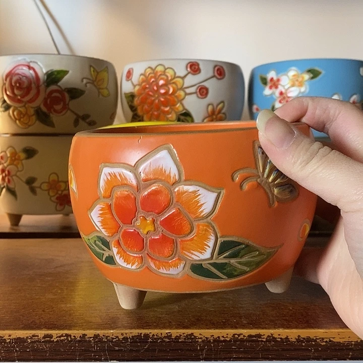 外13内11.5高10左右，纯手工制作，一单包邮