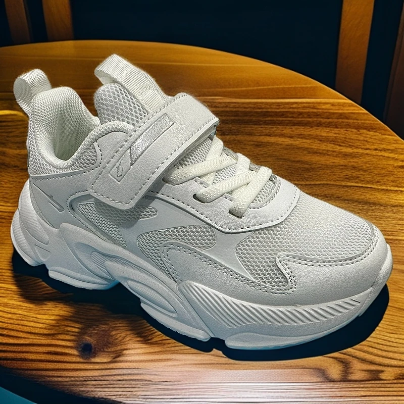 捷影四季款运动小白鞋