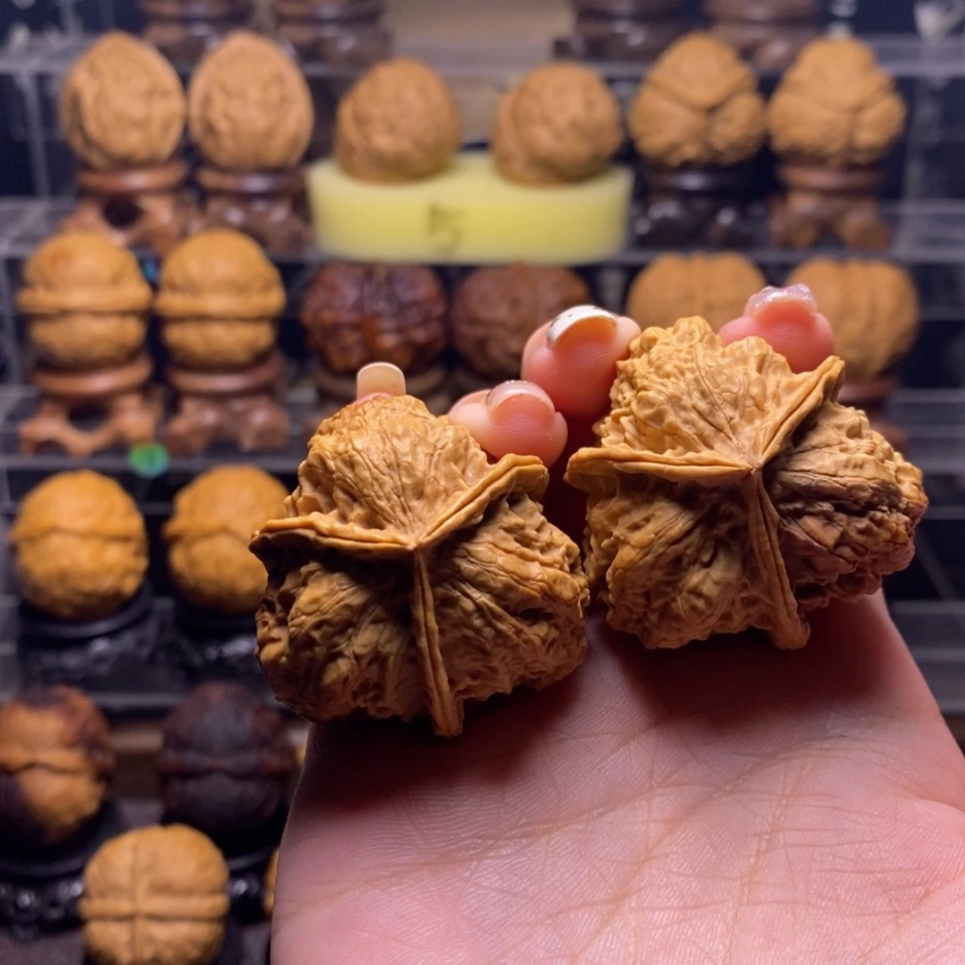 把件文玩核桃Z25大三元三棱40尺