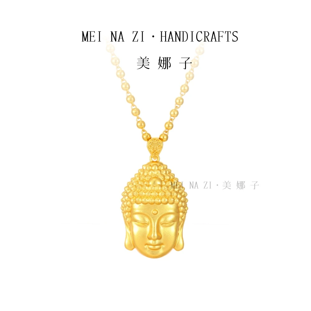 予禧/ 新款大佛头项链时尚轻奢精致款A096