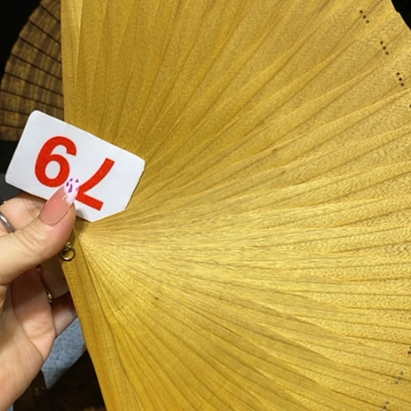 【闪购商品】金丝楠金丝楠木扇子