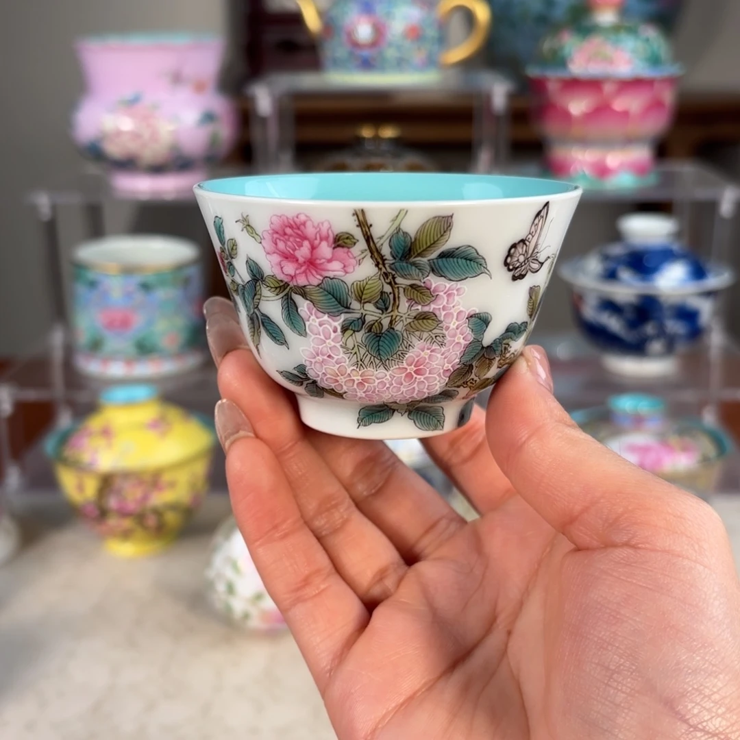 陶纯手工手绘 高端茶器
