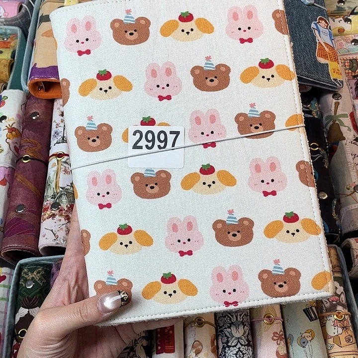 织绣A5活页不带纸2997